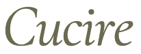 Cucire  クチーレ
