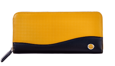 Farbe（ファルベ） Long zip-around wallet HONEYCELL® No.3680-08