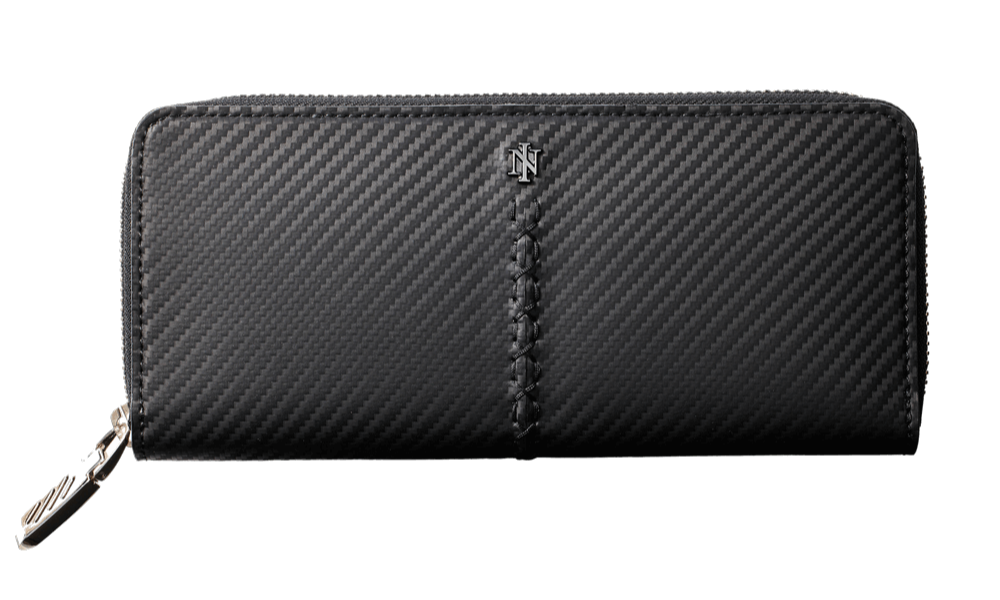 Long zip-around wallet HONEYCELL®