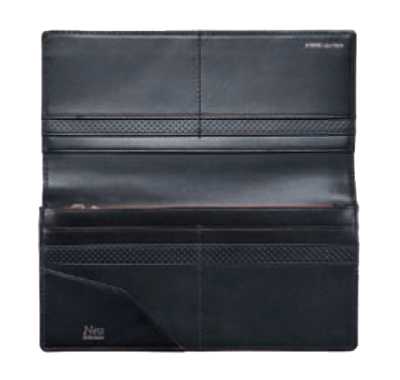 Saal（サール） Long wallet No.3941-01　開き