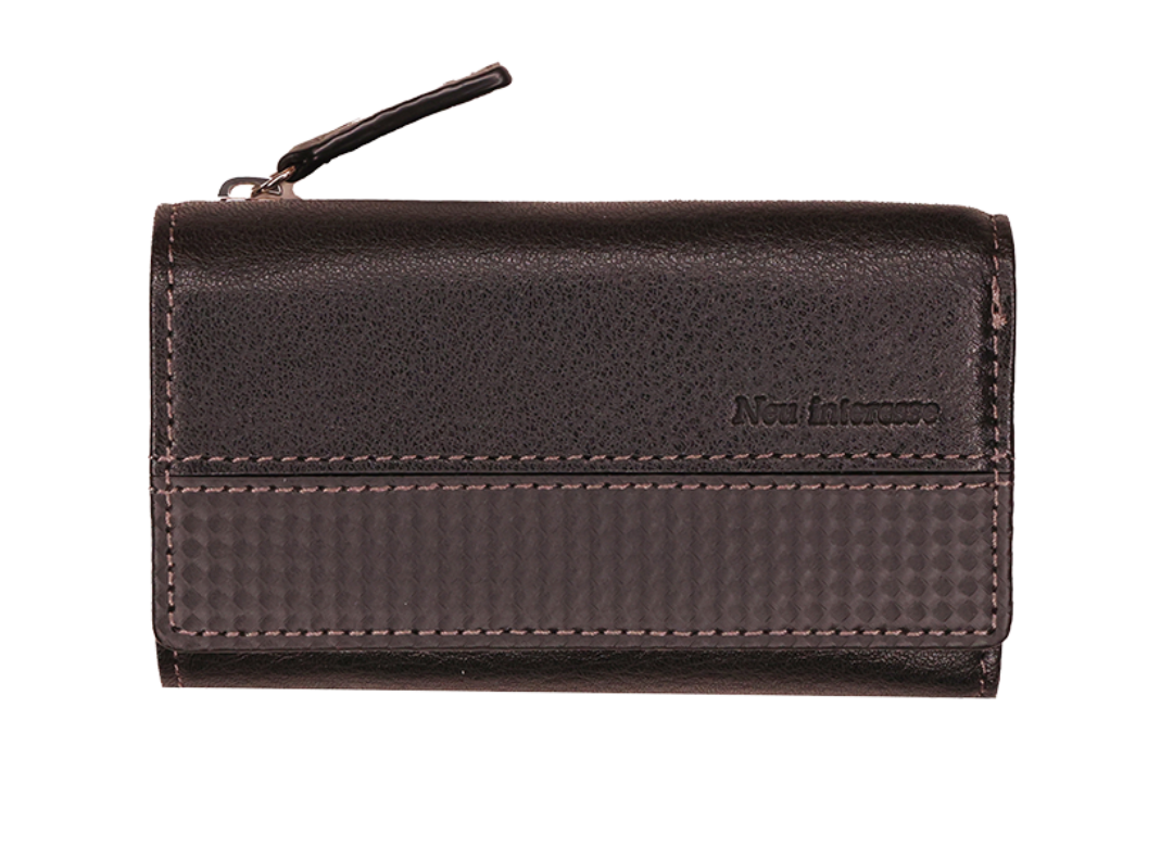 Trifold wallet with key case