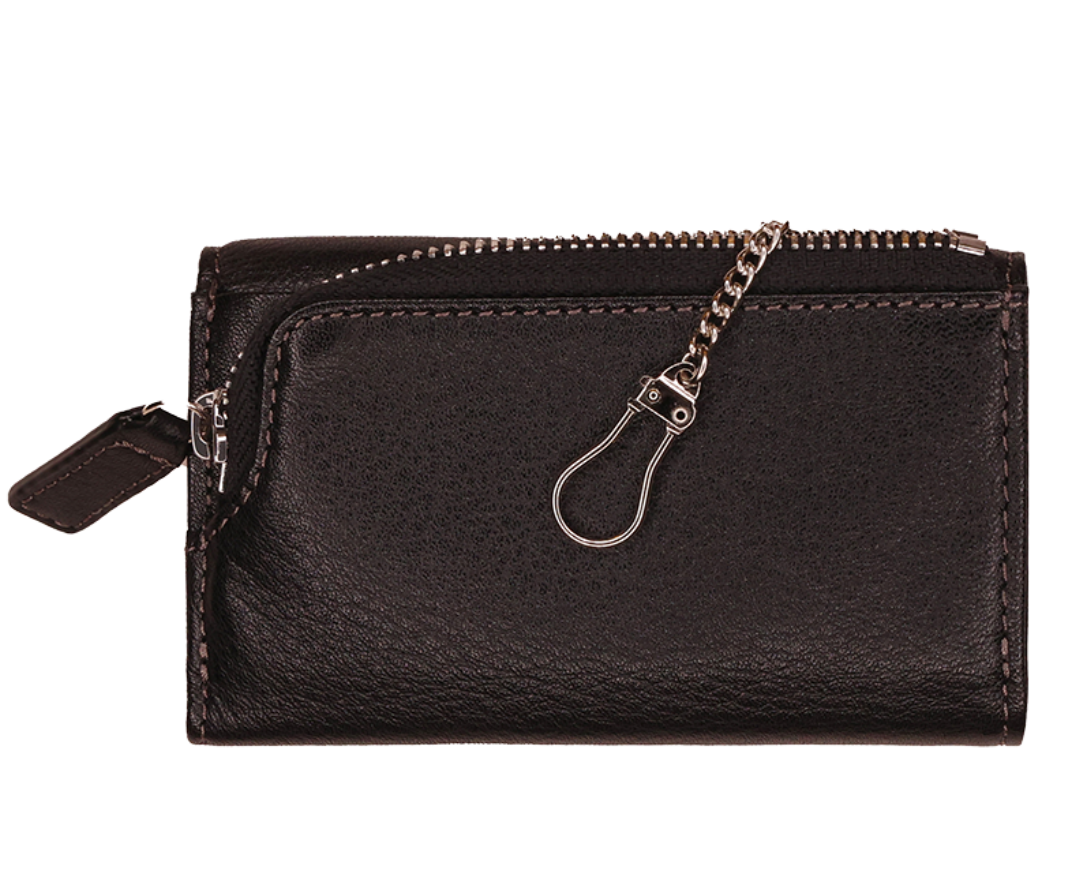 Trifold wallet with key case