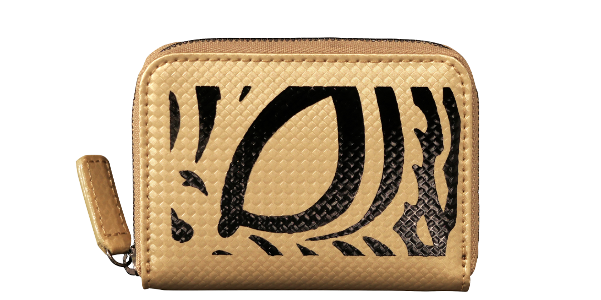 Zip-around coin case