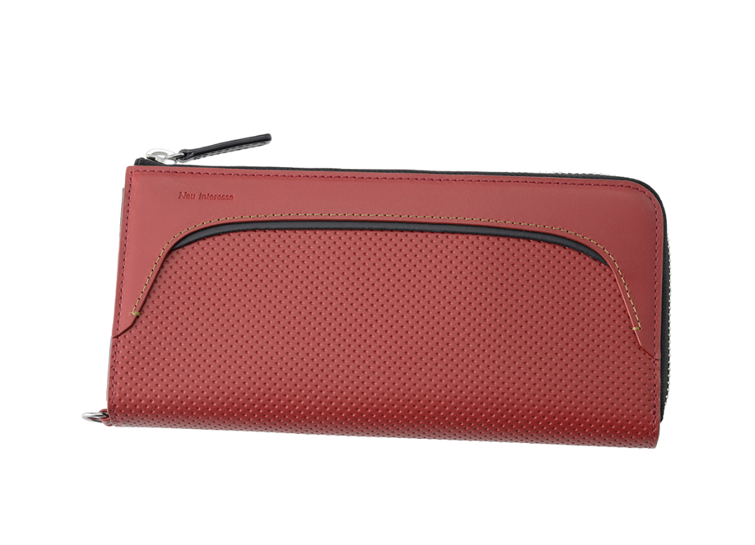 Long zip-around wallet HONEYCELL®