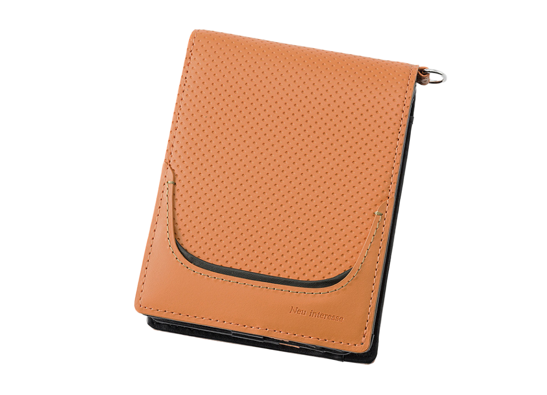 Long zip-around wallet HONEYCELL®