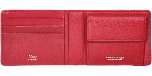 Shatten（シャッテン）Bifold wallet with coin case No.3872-04　開き