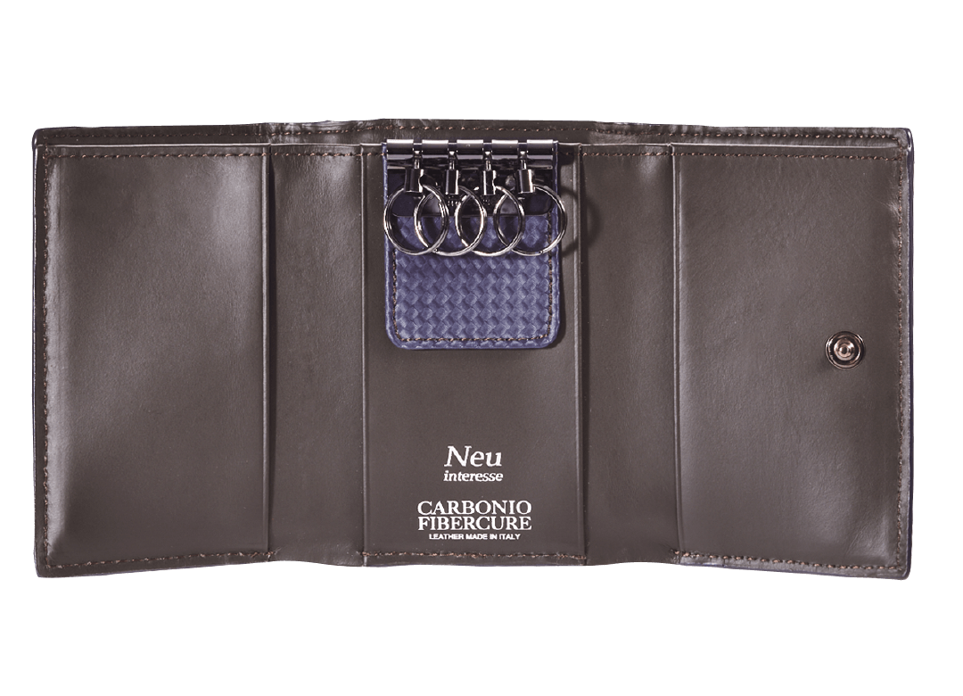 Trifold wallet with key case