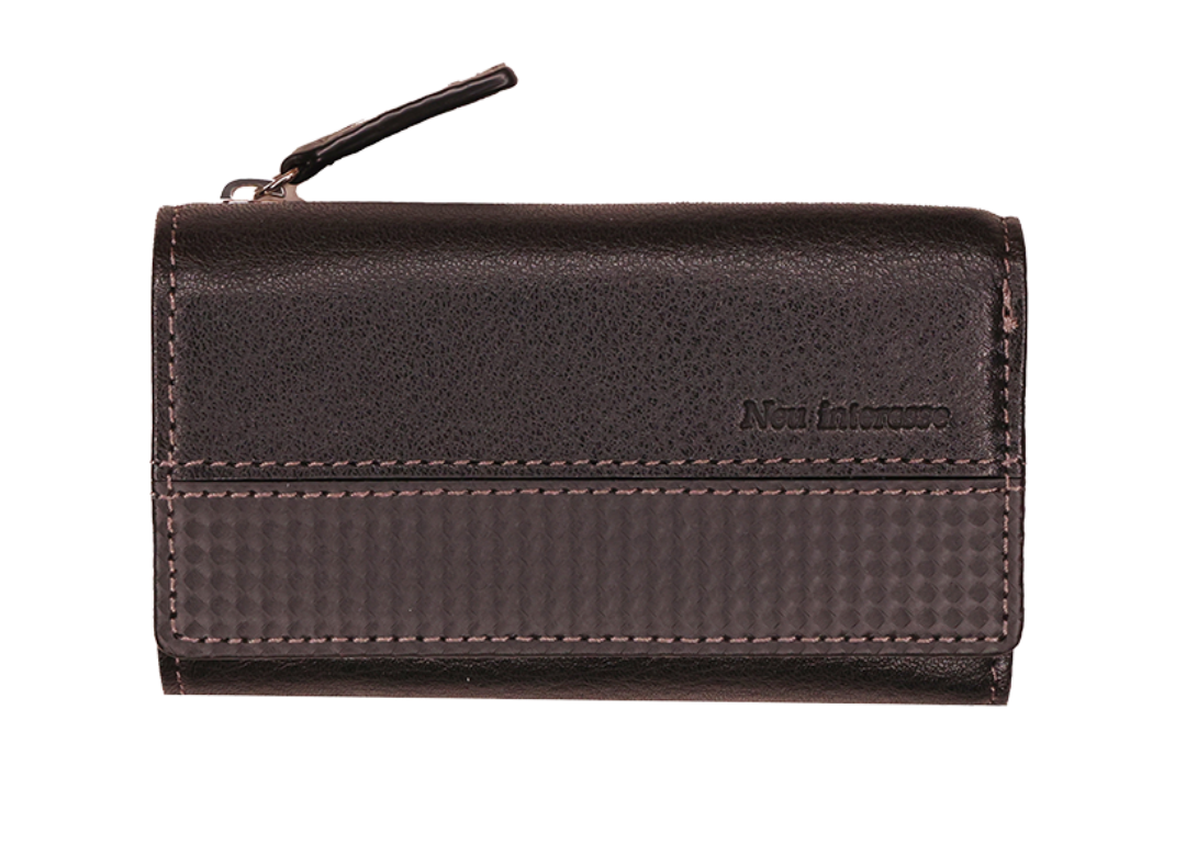  Trifold wallet with key case